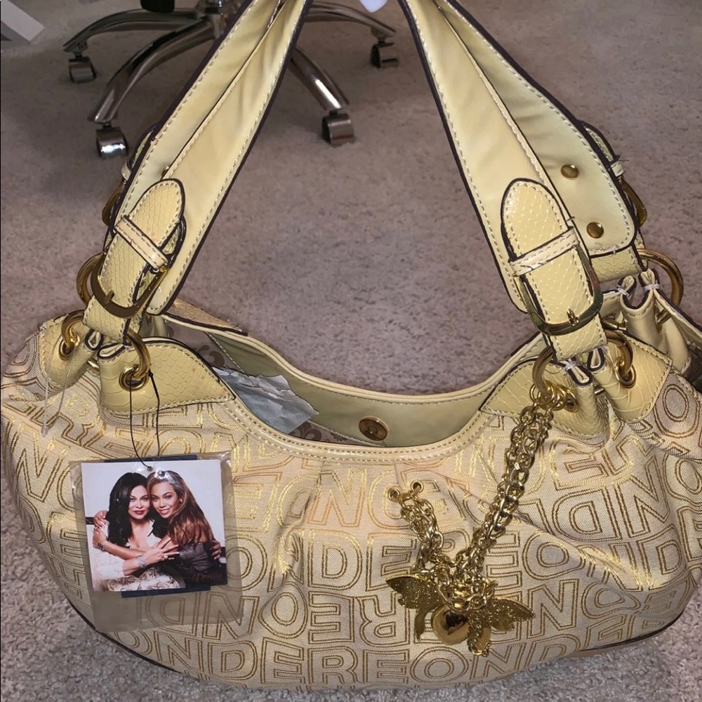 Yellow Dereon purse